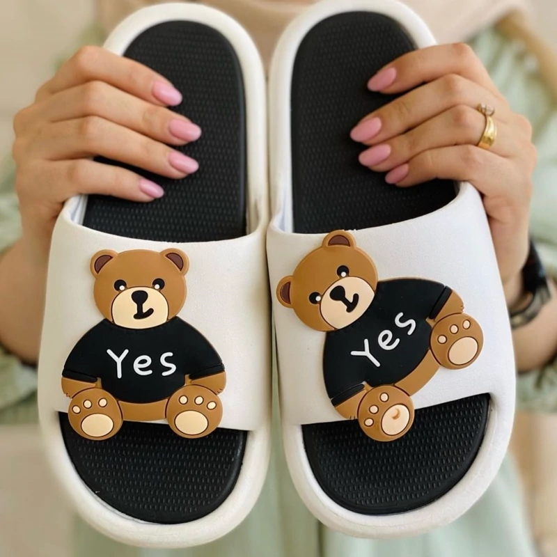 دمپایی زنانه تدی برجسته برند پاپا