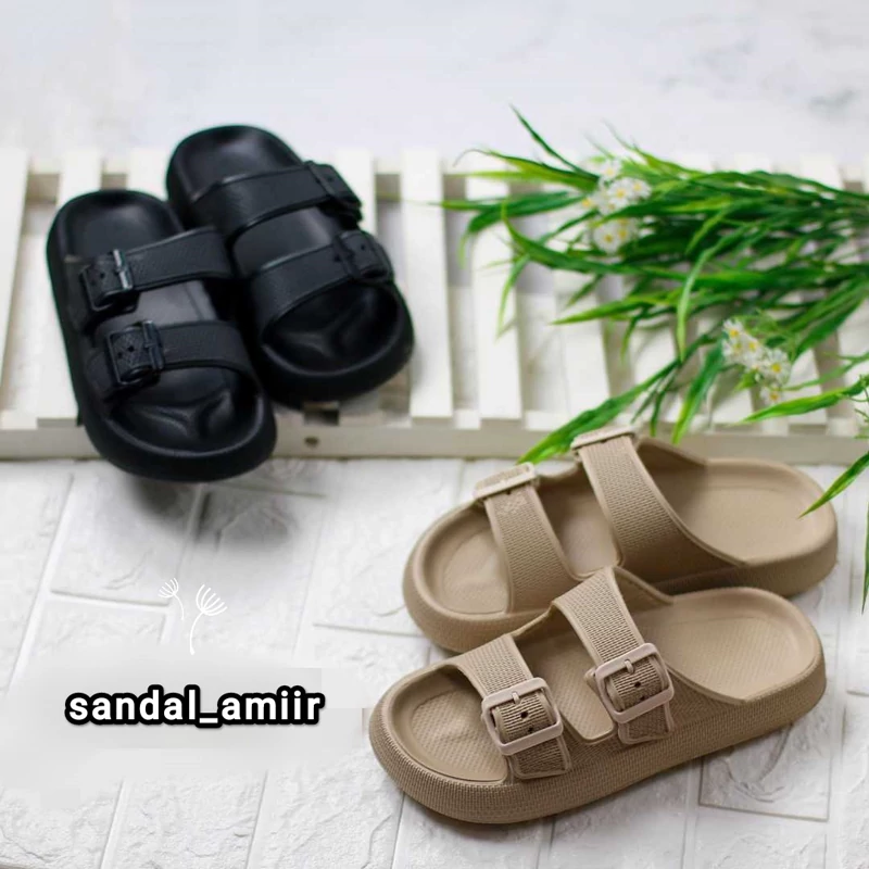 دمپایی مردانه  سگک دار برند