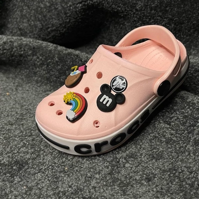 دمپایی کراکس بچگانه  استیکر دار برند پاپا