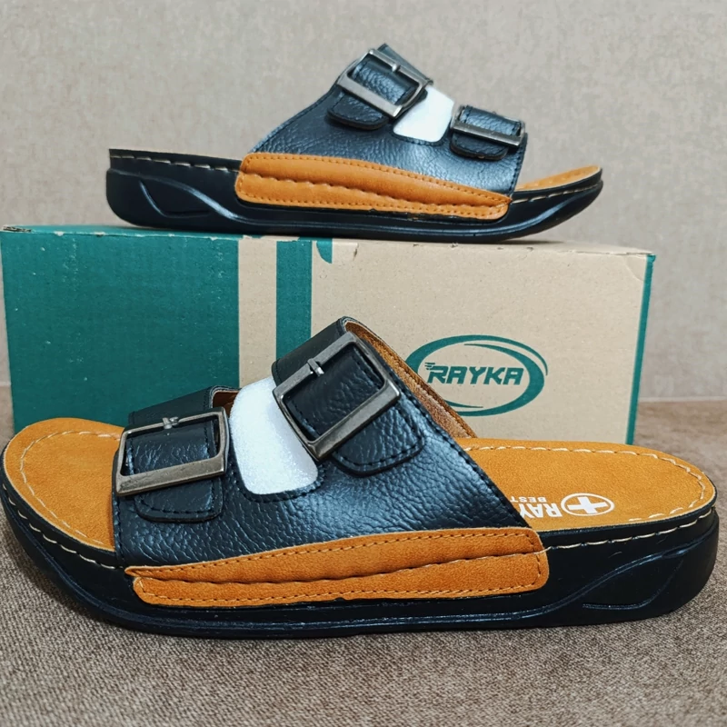 دمپایی طبی مردانه برند رایکا کیفیت عالی