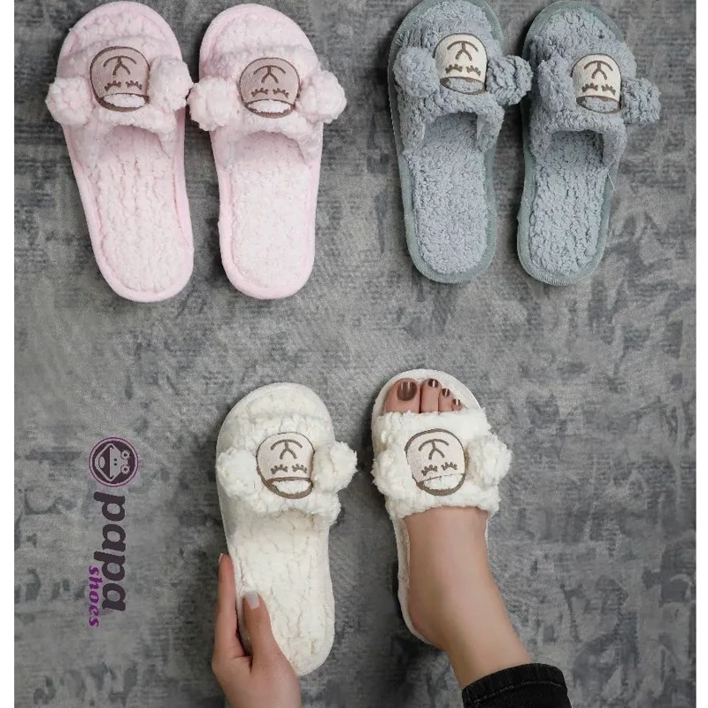 دمپایی پولیشی زنانه ببعی پاپا