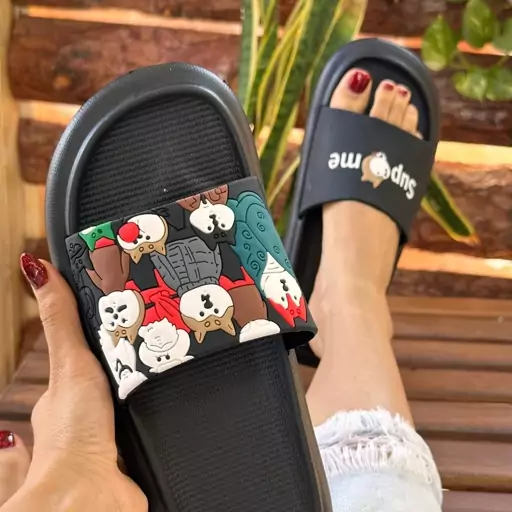 دمپایی صندل سوپ می زنانه برند پاپا