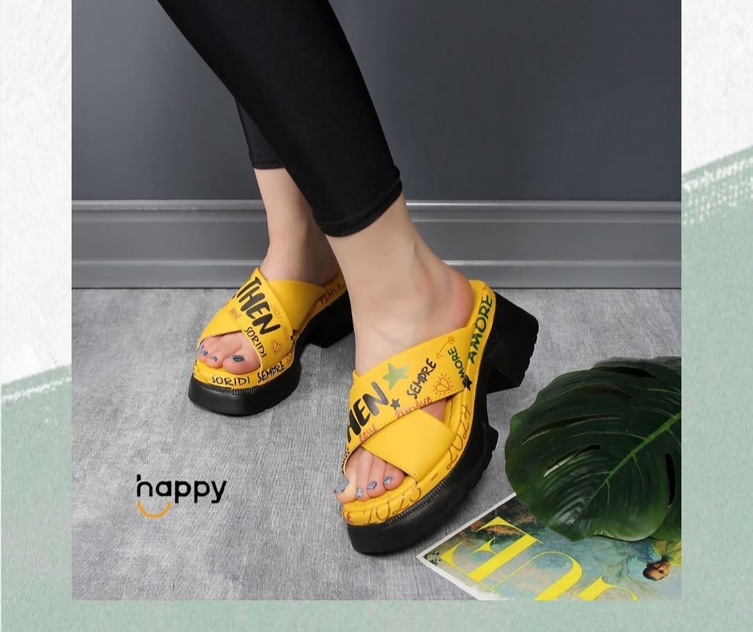 صندل طبی زنانه مدل لاتین برند هپی