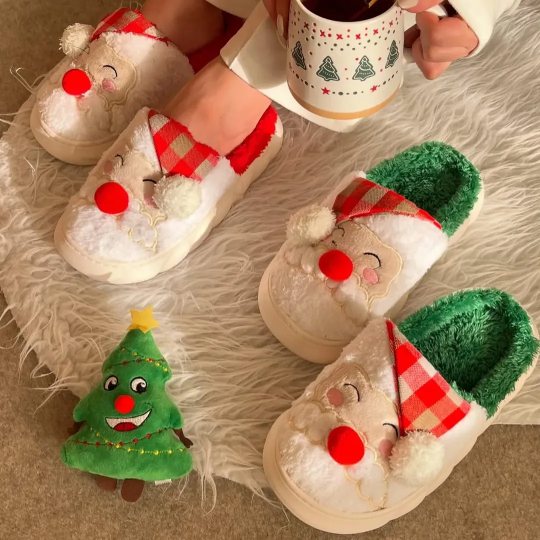 پاپوش جلو بسته پولیشی بابانوئل پاپا