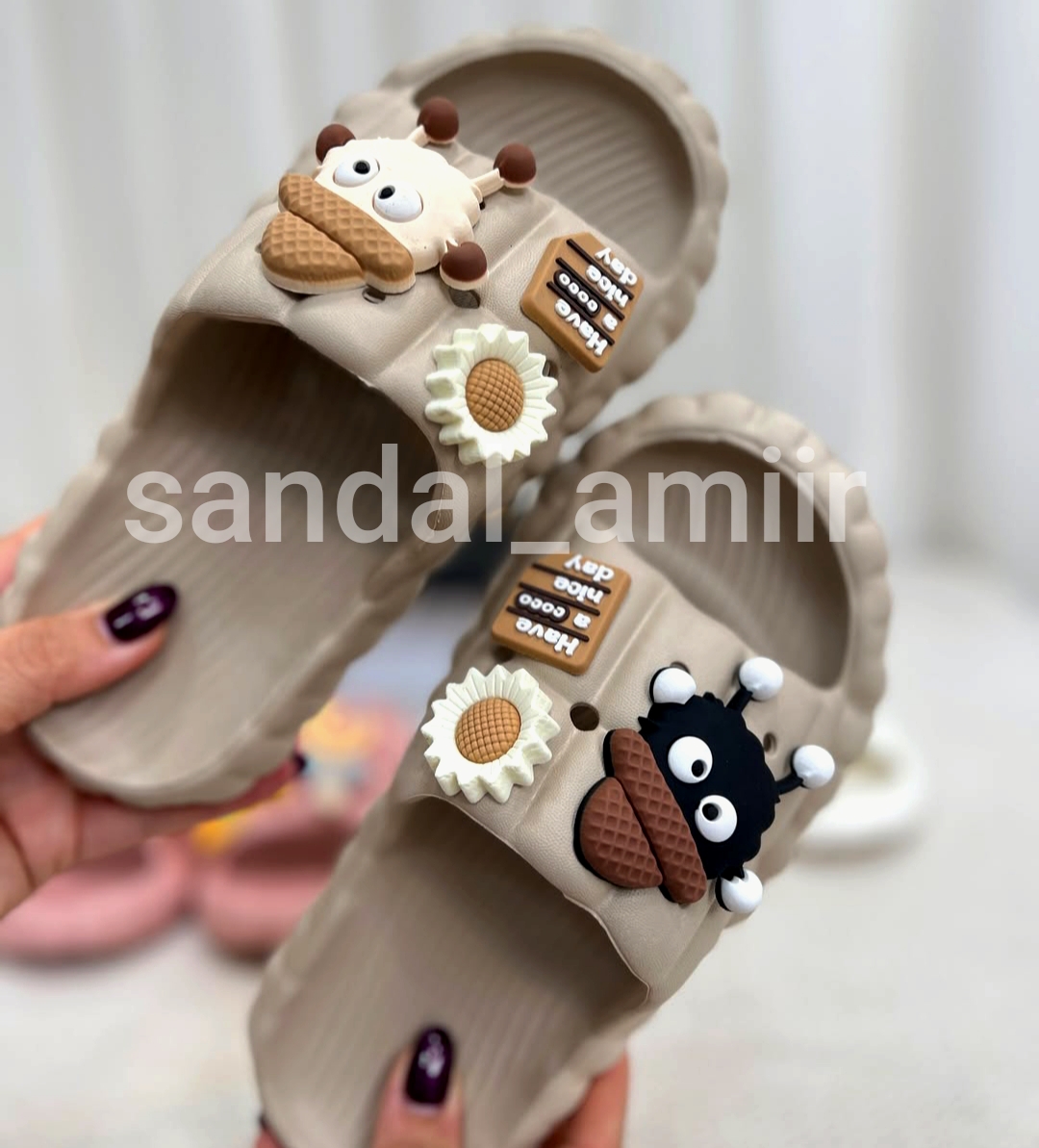 دمپایی سلنا بچگانه برند پاپا